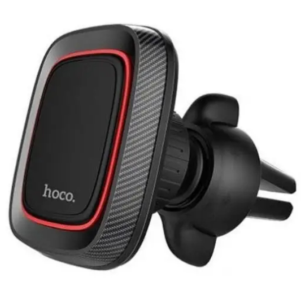 Автодержатель для телефона магнитный Hoco CA23 Black