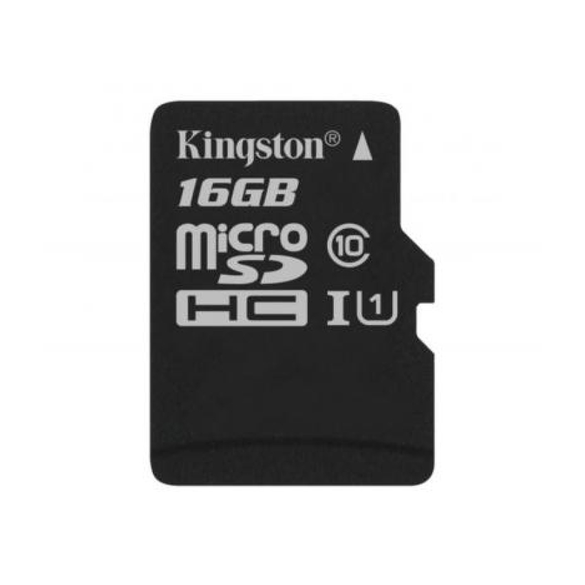 Карта памяти Kingston microSDHC Canvas Select Plus 16GB Class 10 UHS-I A1 Без адаптера