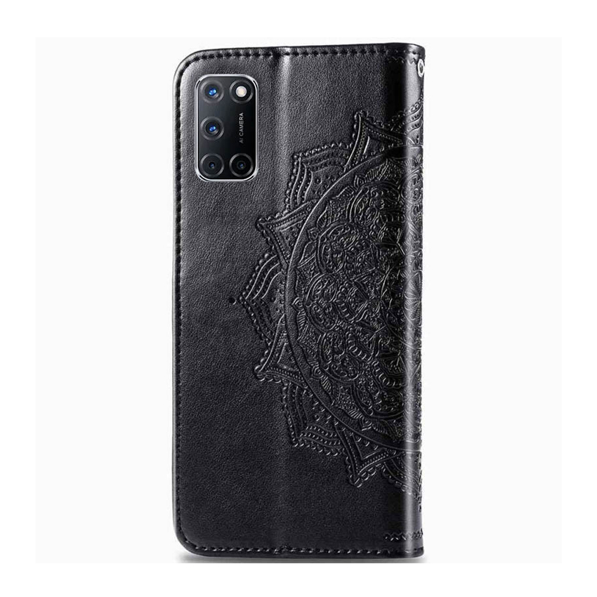 Чохол книжка Kira Slim Shell для Oppo A52/A72/A92 Black Art Case