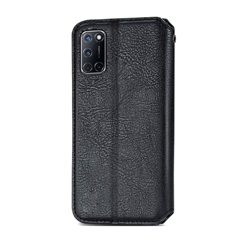 Чехол книжка Kira Slim Shell для Oppo A52/A72/A92 Black Getman