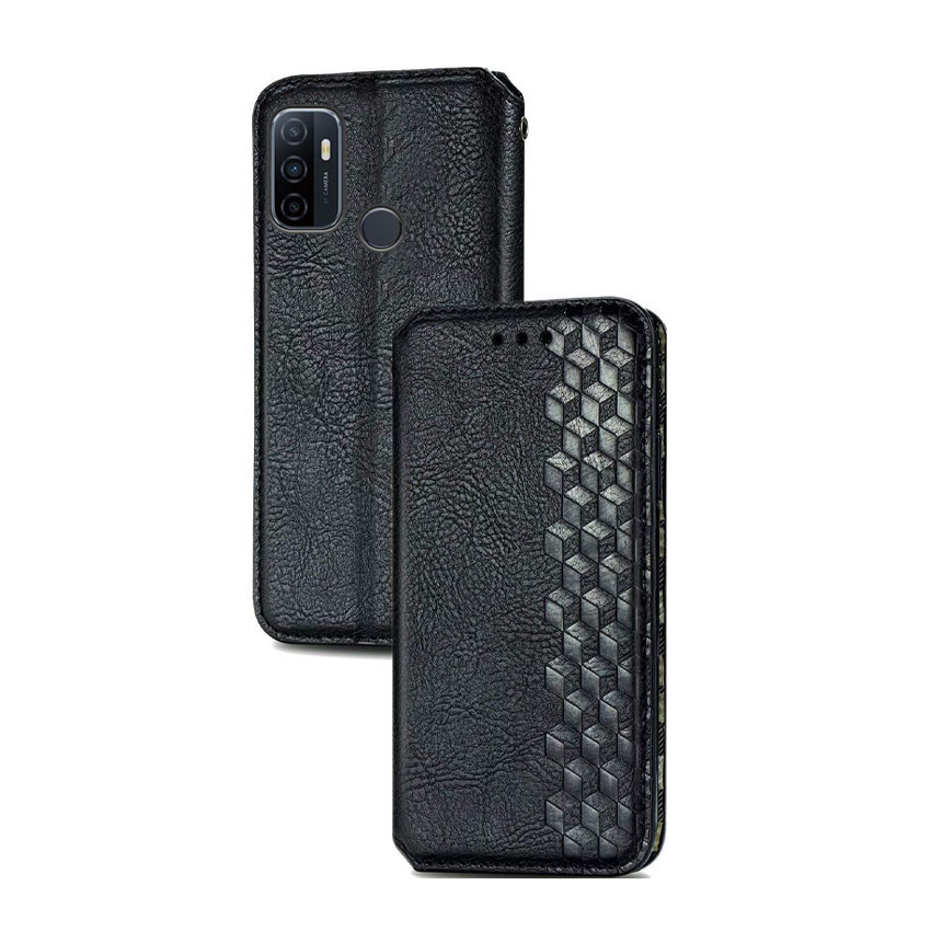 Чехол книжка Kira Slim Shell для Oppo A53/A32 Black Getman