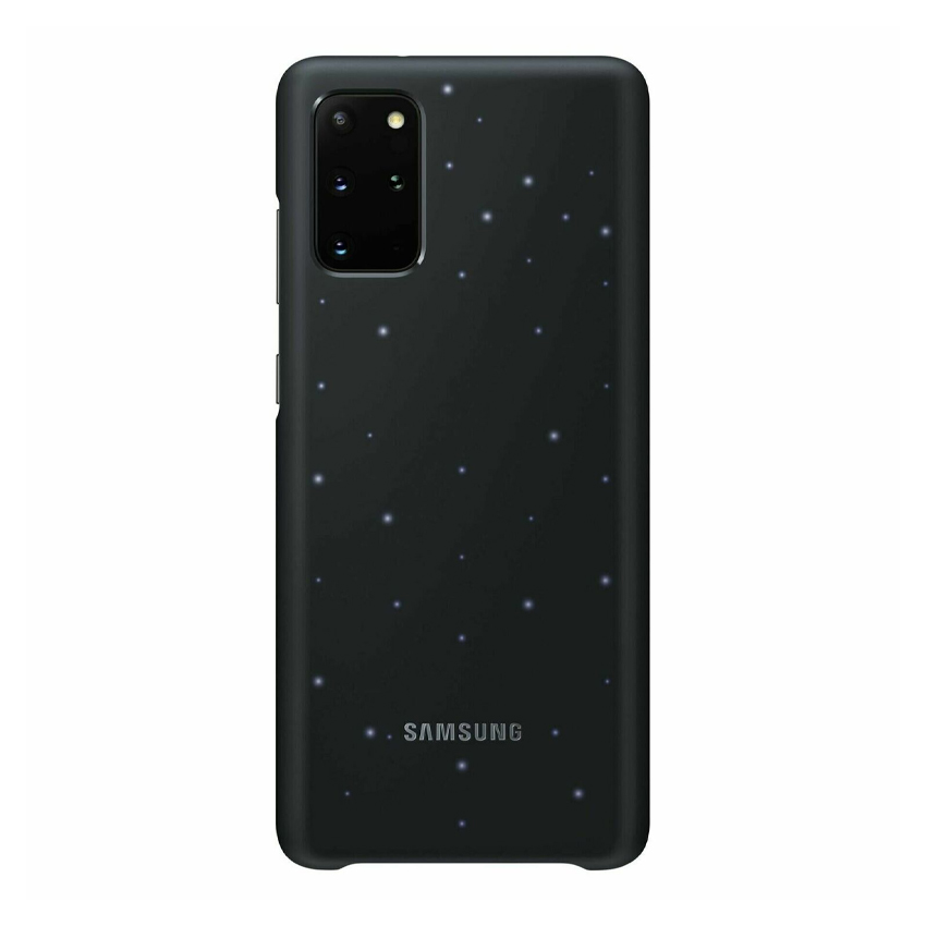 Чохол накладка Samsung G985 Galaxy S20 Plus LED Cover Black (EF-KG985CBEG)