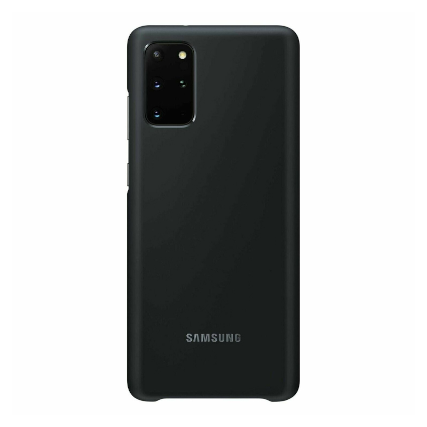 Чохол накладка Samsung G985 Galaxy S20 Plus LED Cover Black (EF-KG985CBEG)