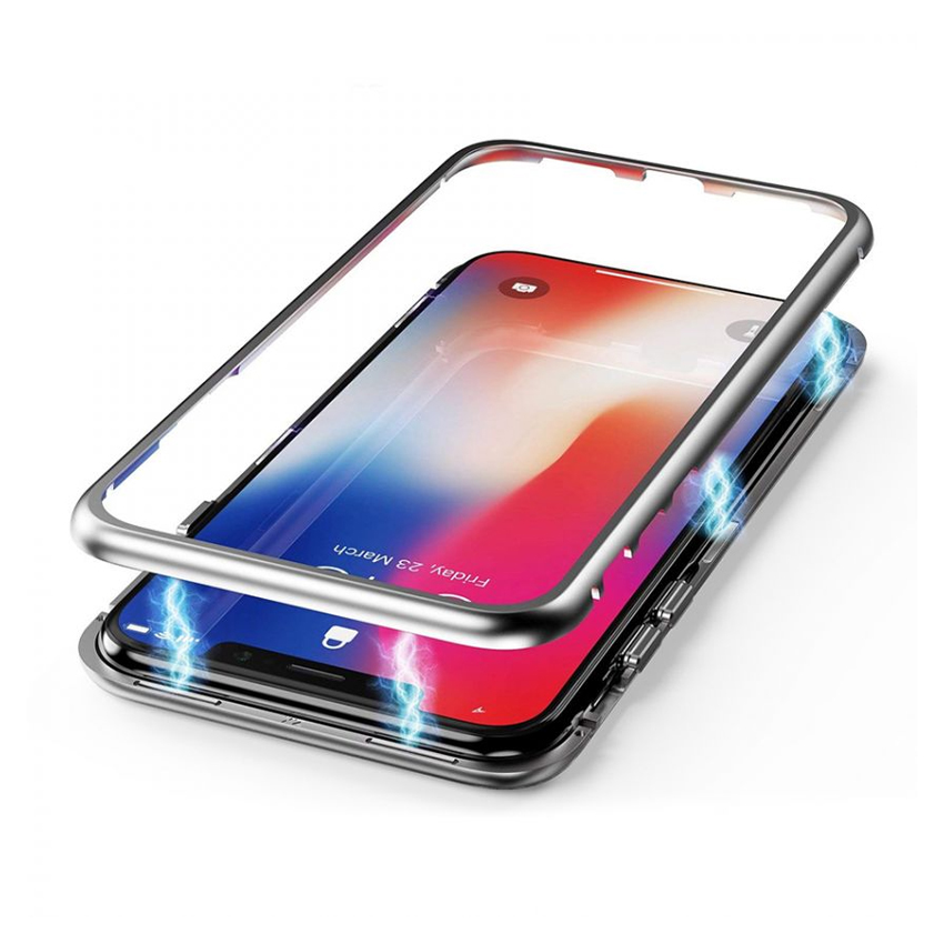 Чохол Magnet 360 Case iPhone X/XS Silver