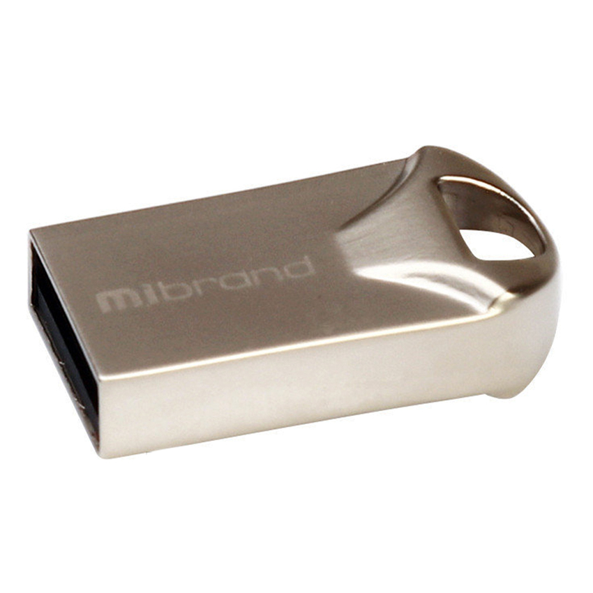 Флешка Mibrand 16GB Hawk USB 2.0 Silver (MI2.0/HA16M1S)