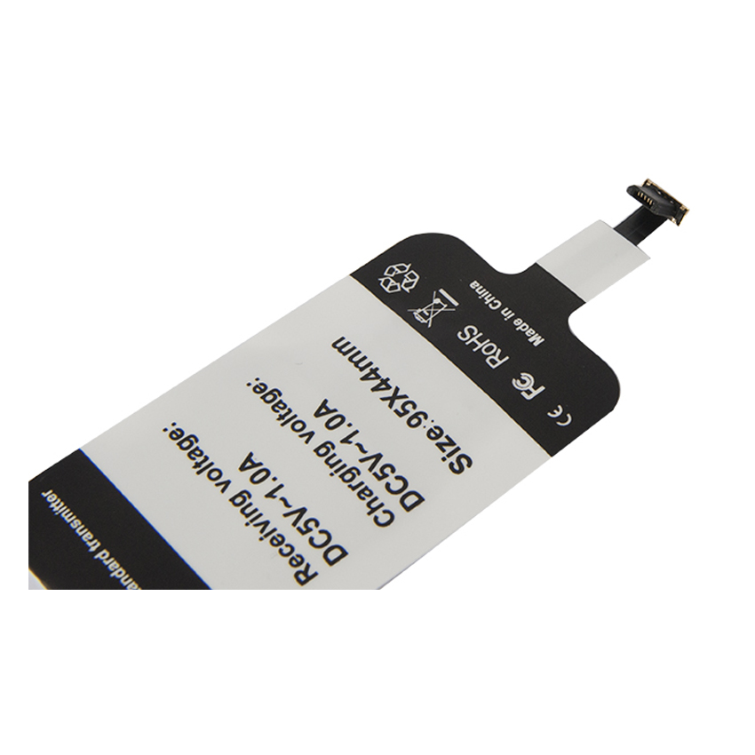 Ресивер для беспроводной зарядки Qi 1.5A White (W7CBK0) Micro USB