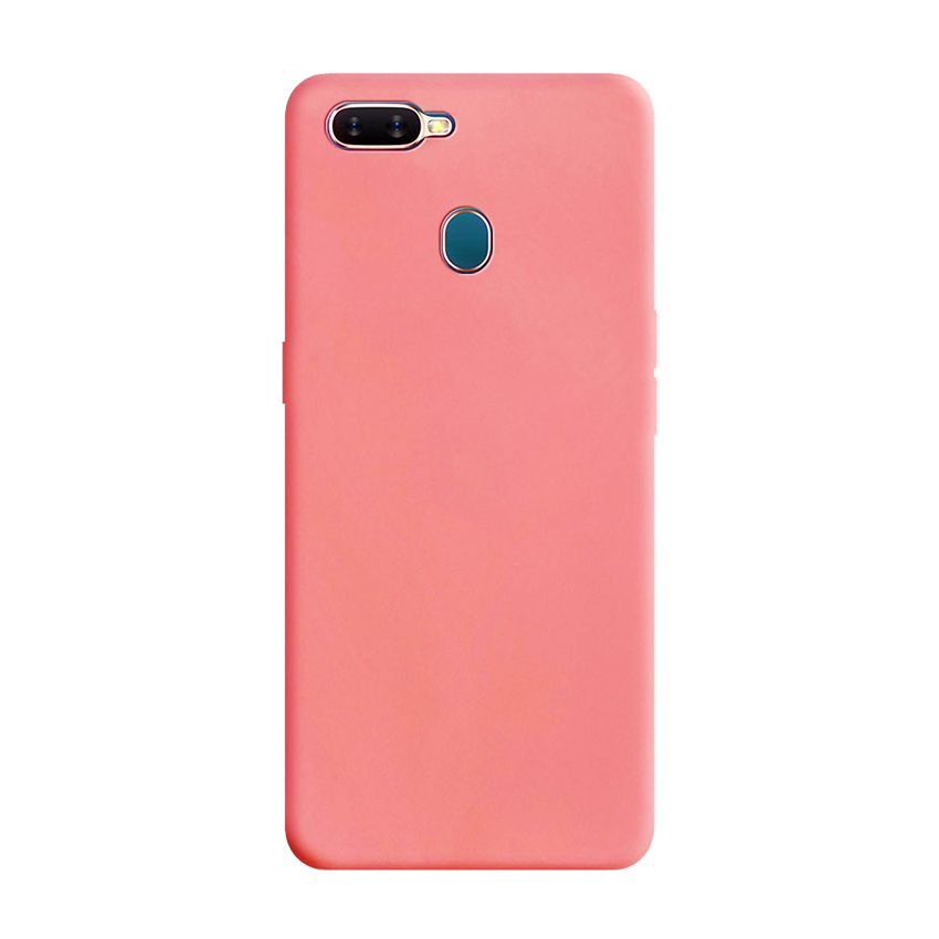 Чехол Original Soft Touch Case for Oppo A5s/A12 Pink