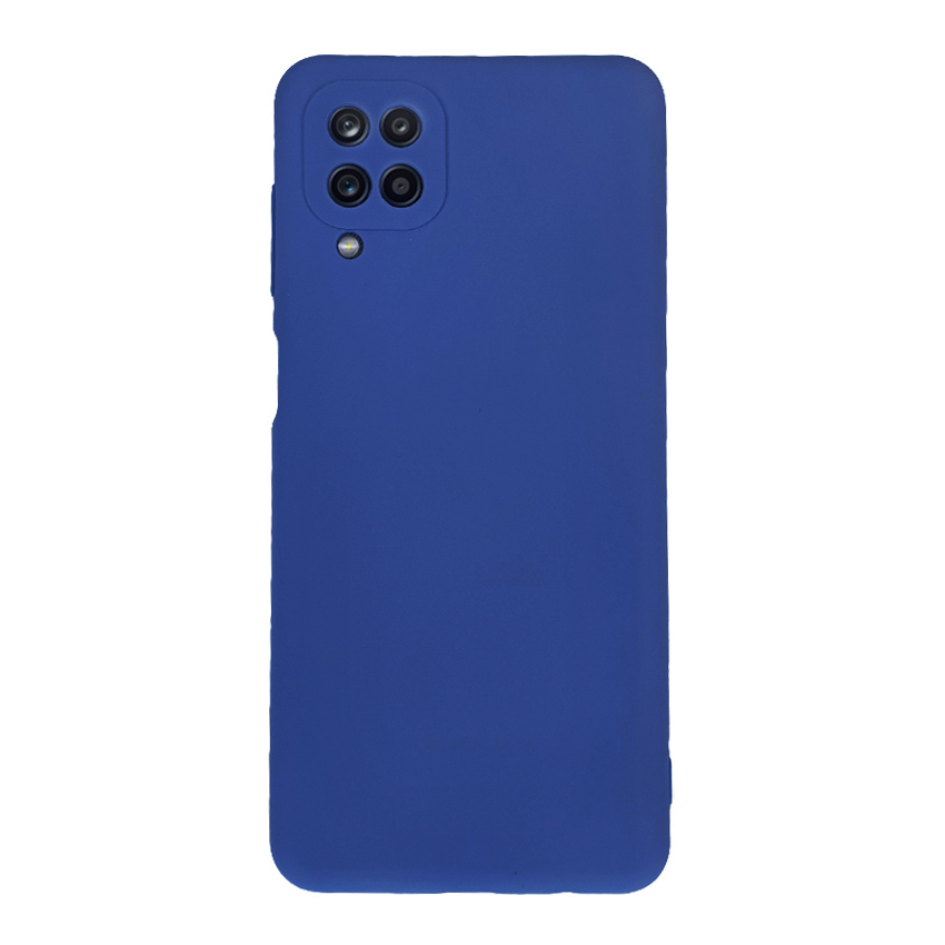 Чехол Original Soft Touch Case for Samsung A12-2021/A125/M12-2021 Dark Blue