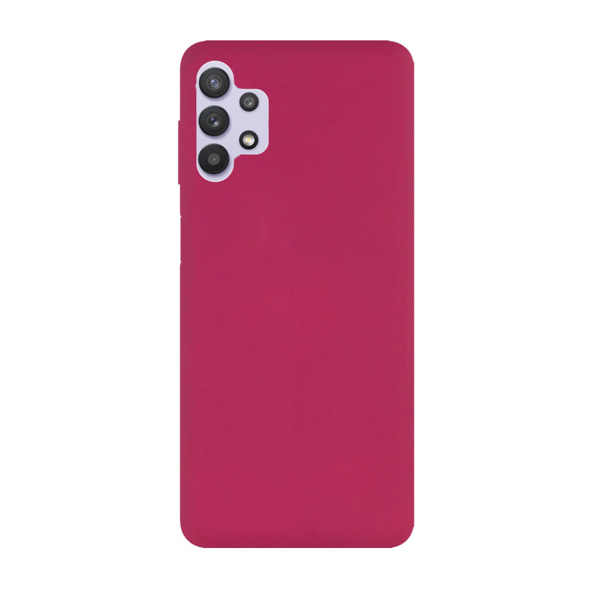 Чехол Original Soft Touch Case for Samsung A32-2021/A325 Marsala