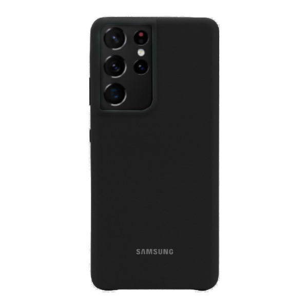 Чехол Original Soft Touch Case for Samsung S21 Ultra/G998 Black