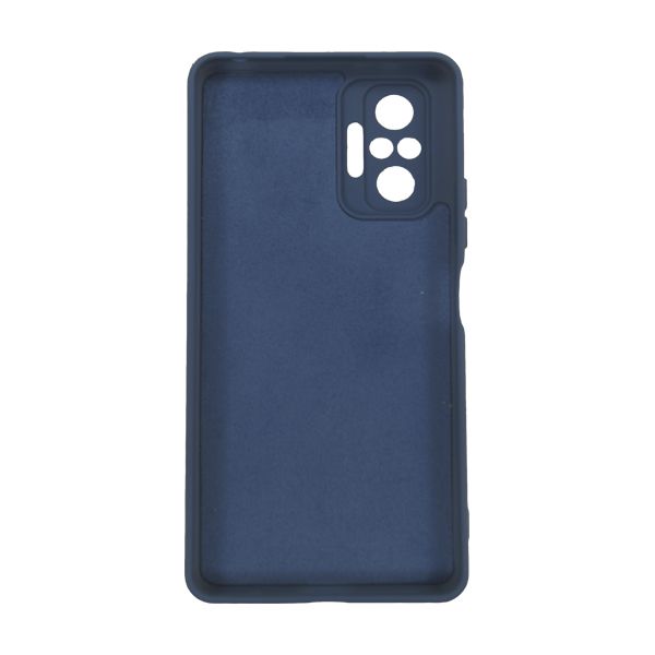 Чохол Original Soft Touch Case for Xiaomi Redmi Note 10 Pro/Note 10 Pro Max Navy Blue with Camera Lens