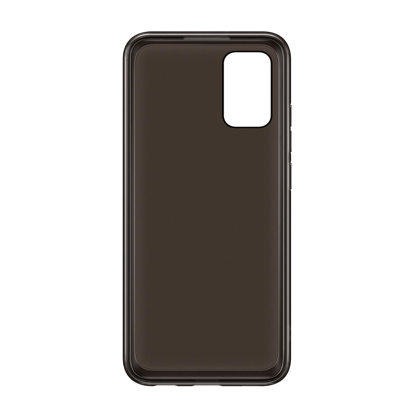 Чохол Samsung A025 Galaxy A02s Soft Clear Cover Black (EF-QA025TBEG)