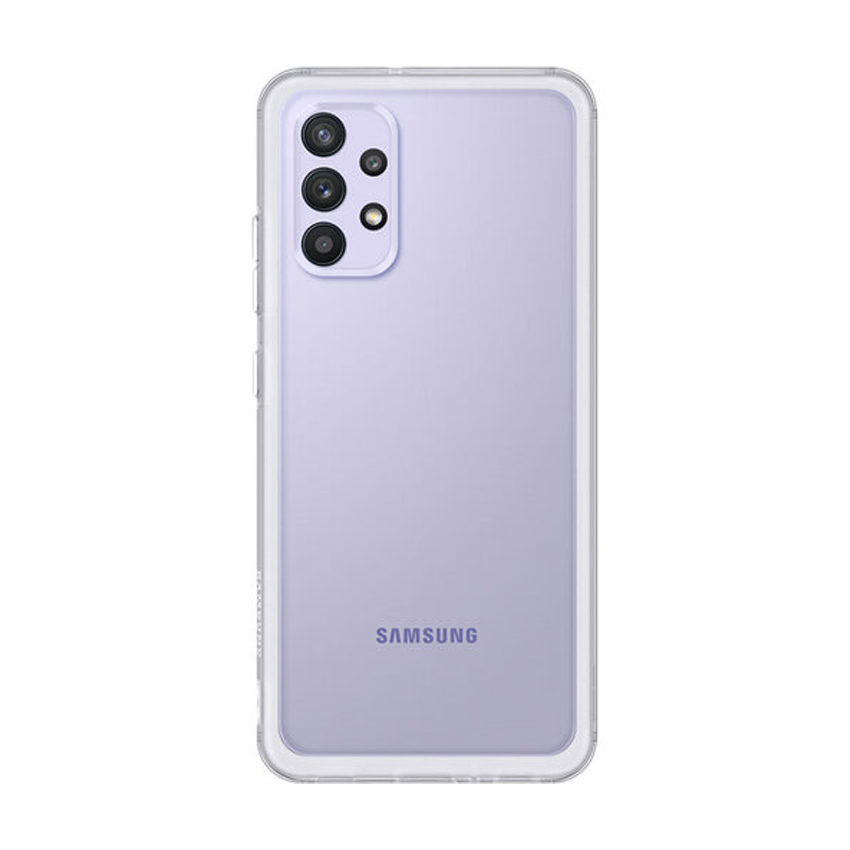 Чехол накладка Samsung A32 Soft Clear Transparency (EF-QA325TTEGRU)