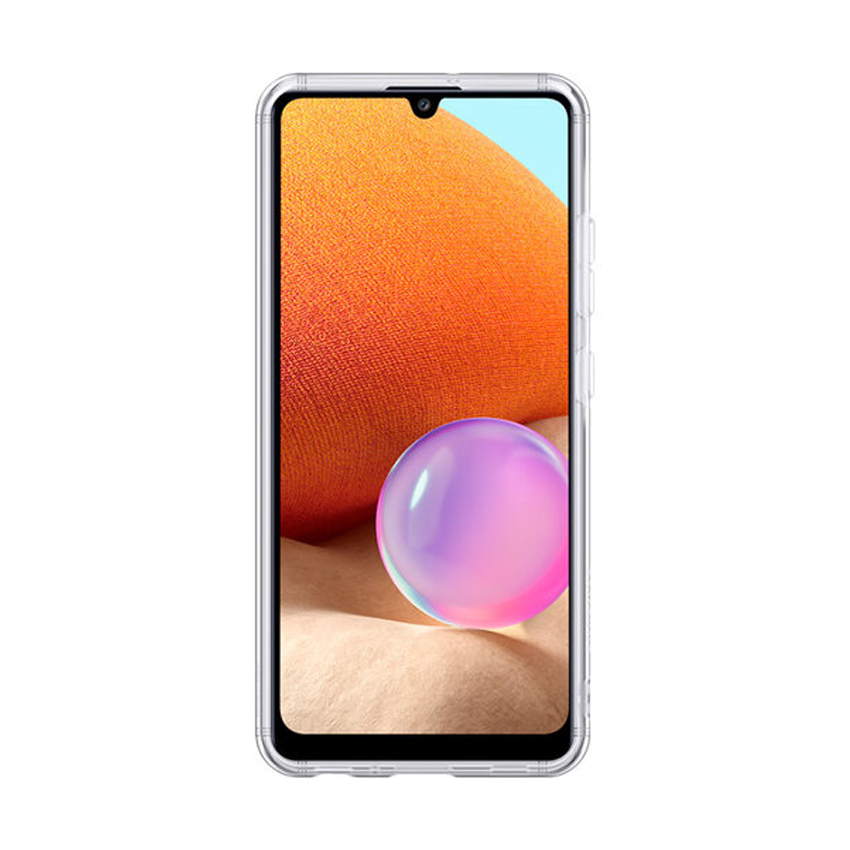Чехол накладка Samsung A32 Soft Clear Transparency (EF-QA325TTEGRU)