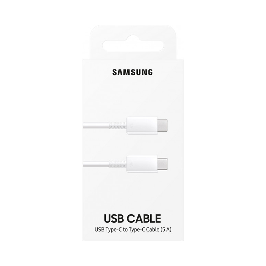 Кабель Samsung Cable USB-C to USB-C 60W White (EP-DA705BWRGRU)