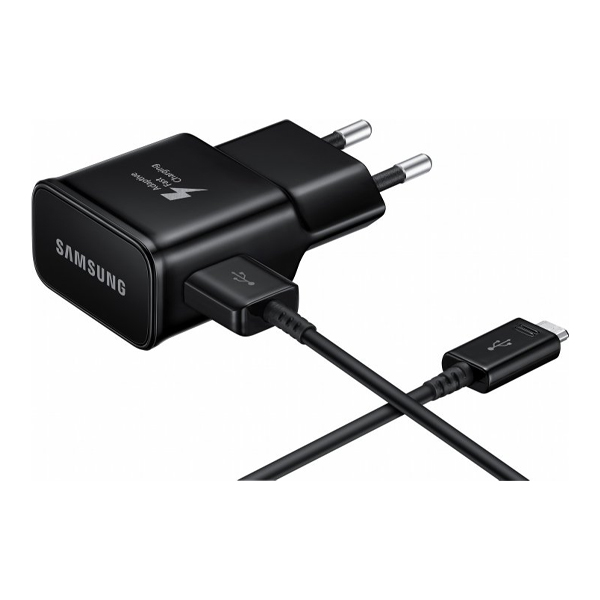 СЗУ Samsung EP-TA20EBECGRU (СЗУ 2A + Type-C Cable) Black or