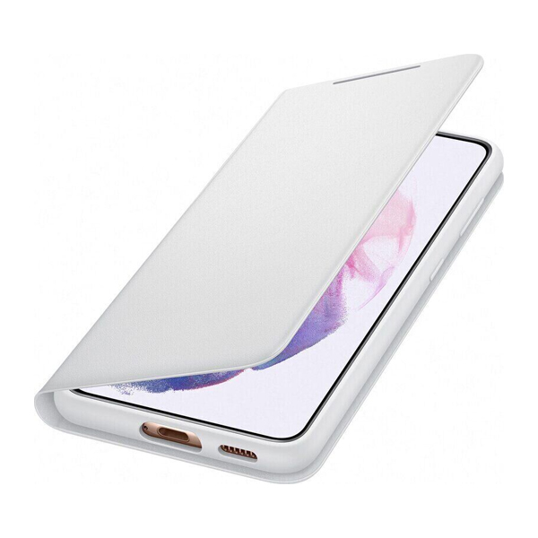Чехол книжка Samsung G991 Galaxy S21 Smart LED View Cover Light Gray (EF-NG991PJEG)