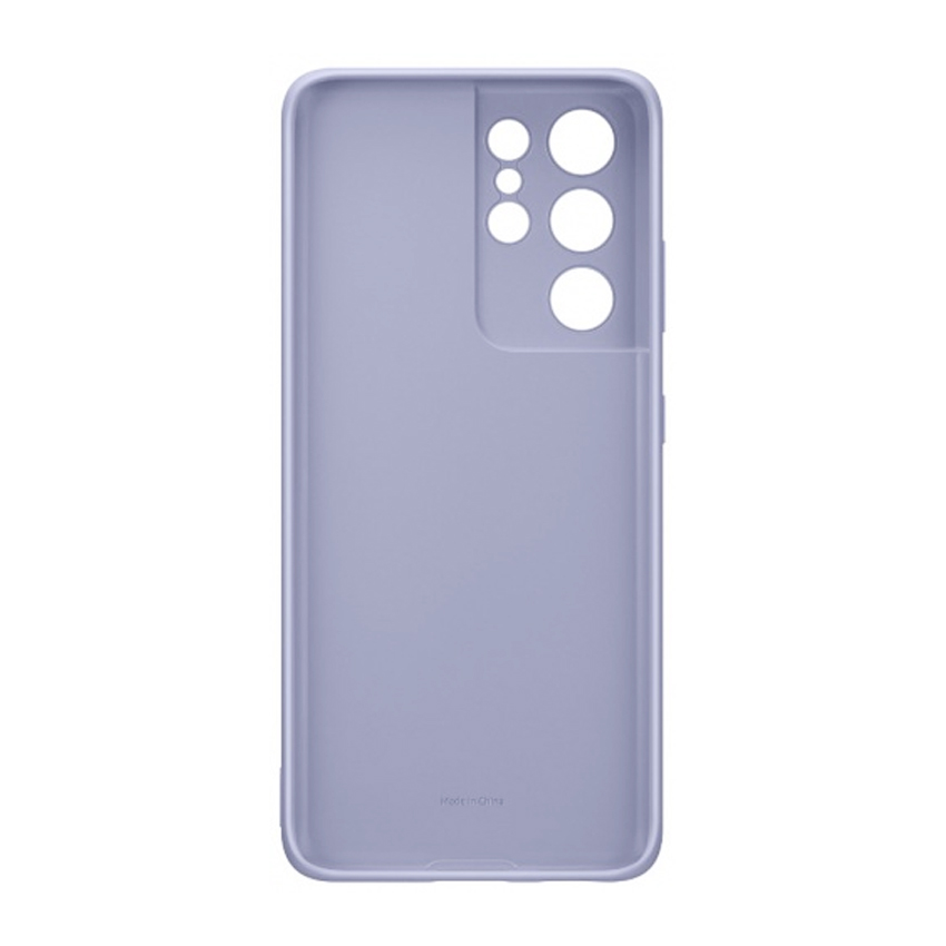 Чехол накладка Samsung G996 Galaxy S21 Plus Silicone Cover Violet (EF-PG996TVEG)