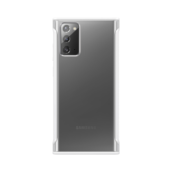 Чехол накладка Samsung N980 Galaxy Note 20 Clear Protective Cover White (EF-GN980CWEGRU)