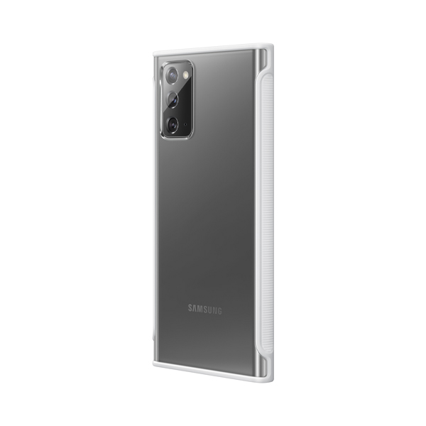 Чехол накладка Samsung N980 Galaxy Note 20 Clear Protective Cover White (EF-GN980CWEGRU)