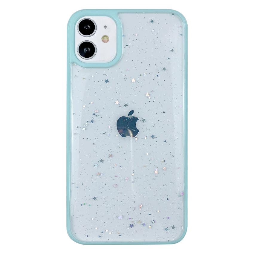Чехол Shiny Stars Case для iPhone 12 Mini Mint