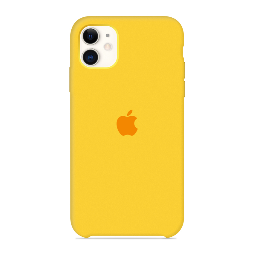 Чехол Soft Touch для Apple iPhone 11 Yellow