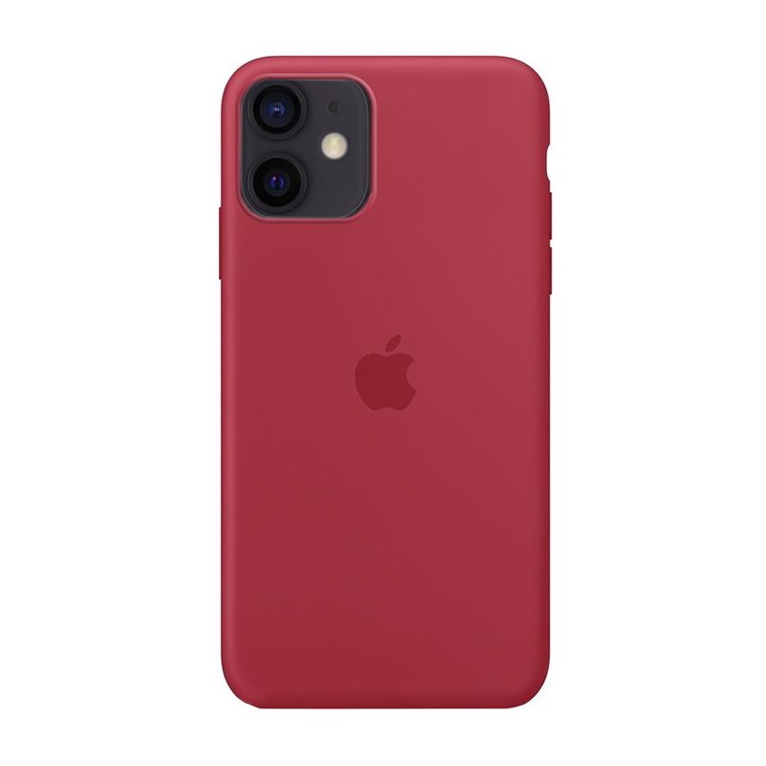 Чехол Soft Touch для Apple iPhone 12 Mini Pomegranate