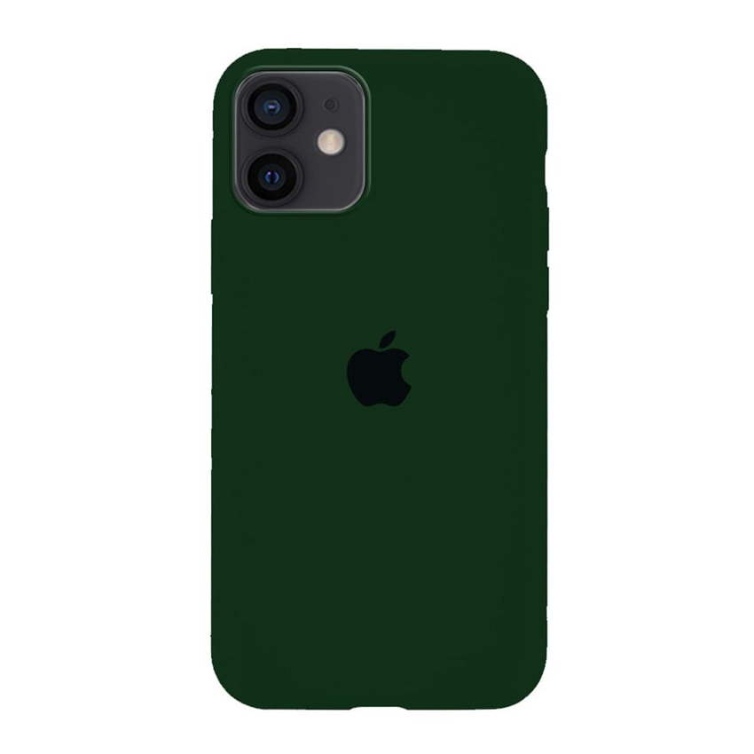 Чехол Soft Touch для Apple iPhone 12 Mini Dark Green