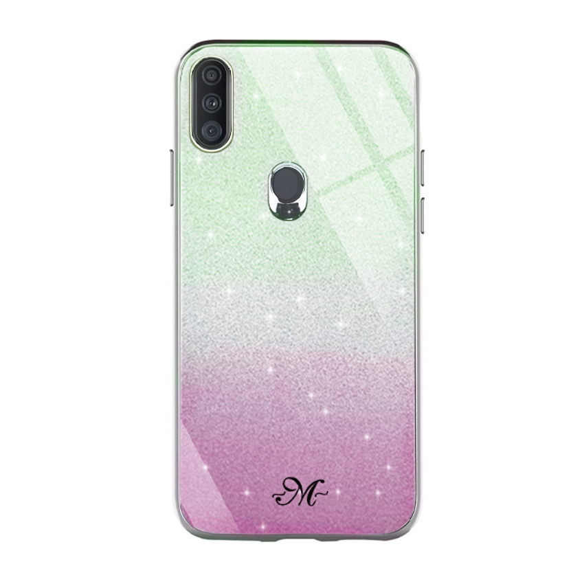 Чохол Swarovski Case для Samsung A11-2020/A115/M11-2019/M115 Green/Light Pink