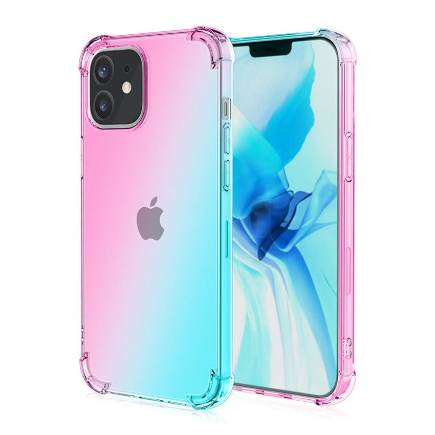 Чехол Ultra Gradient Case для iPhone 12 Mini Blue/Pink