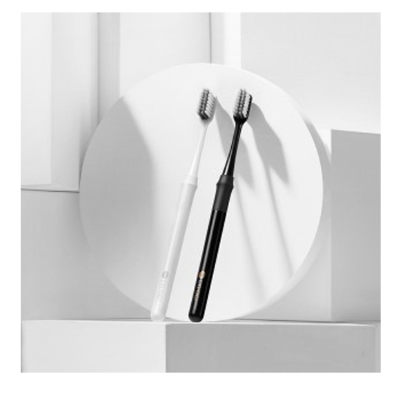 Набор зубных щеток Xiaomi Doctor B Toothbrush Bamboo Cleaner Set (2Black+2White)