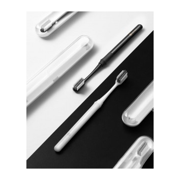 Набір зубних щіток Xiaomi Doctor B Toothbrush Bamboo Cleaner Set (2Black+2White)