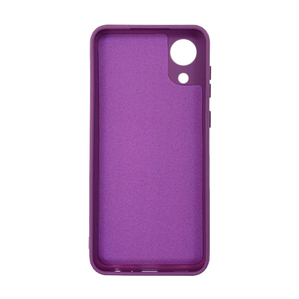 Чехол Original Soft Touch Case for Samsung A03 Core/A032 Grape