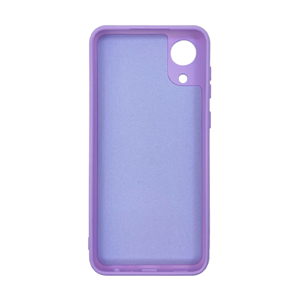 Чехол Original Soft Touch Case for Samsung A03 Core/A032 Lilac