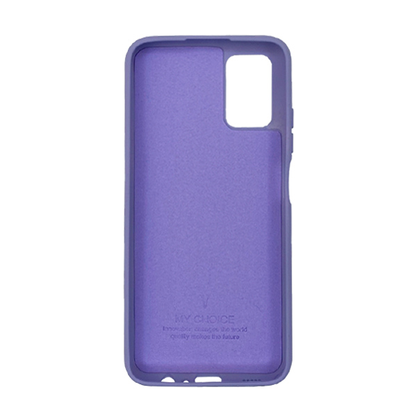 Чехол Original Soft Touch Case for Samsung A03s-2021/A037 Lilac