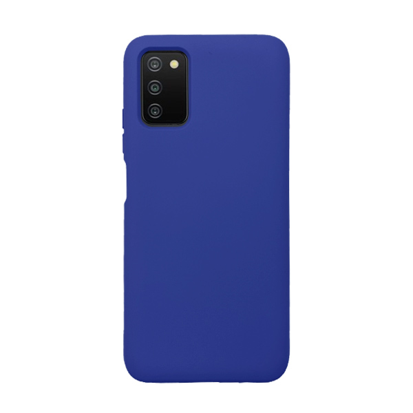 Чехол Original Soft Touch Case for Samsung A03s-2021/A037 Midnight Blue