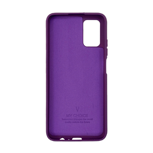 Чехол Original Soft Touch Case for Samsung A03s-2021/A037 Violet