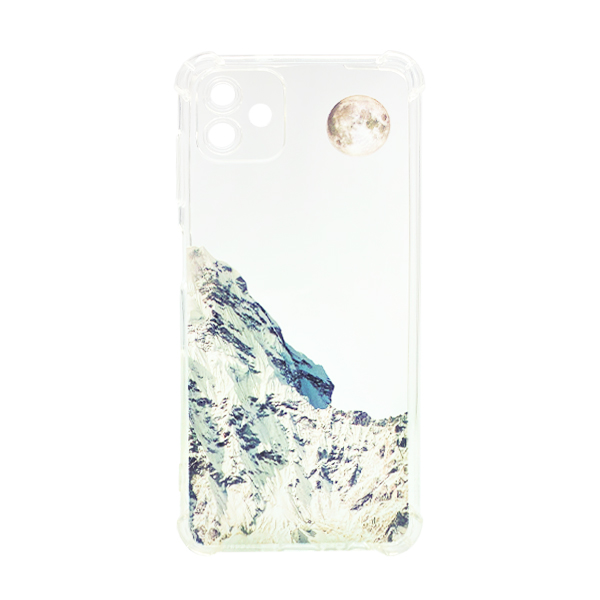 Чохол Wave Above Case для Samsung A04-2022/A045 Clear Frozen with Camera Lens