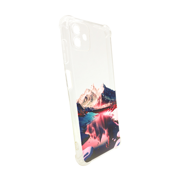 Чохол Wave Above Case для Samsung A04-2022/A045 Clear Rose Vallery with Camera Lens