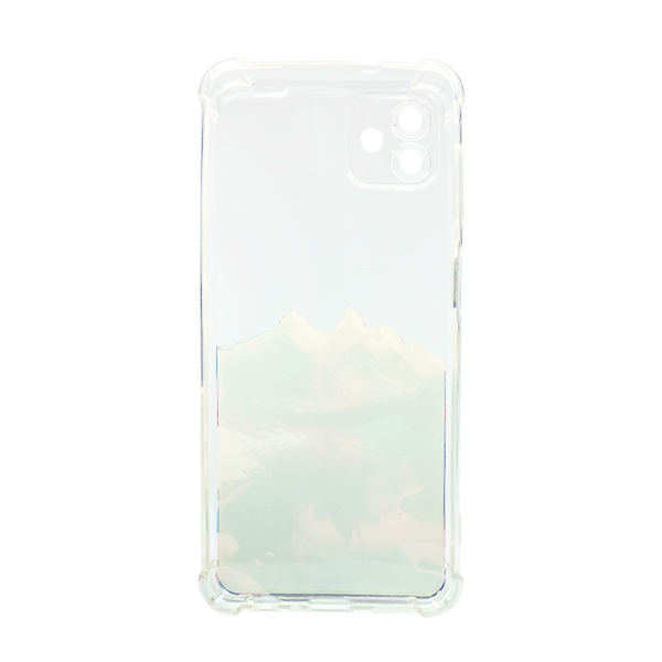 Чохол Wave Above Case для Samsung A04-2022/A045 Clear Rose Vallery with Camera Lens