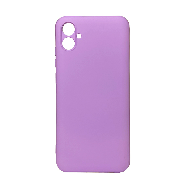 Чехол Original Soft Touch Case for Samsung A04e-2022/A042 Violet with Camera Lens