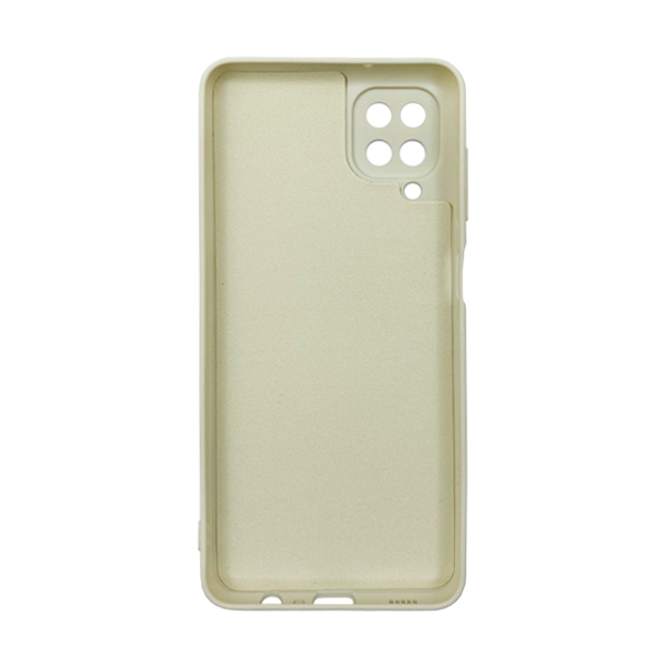 Чохол Original Soft Touch Case for Samsung A12-2021/A125/M12-2021 Antique White with Camera Lens