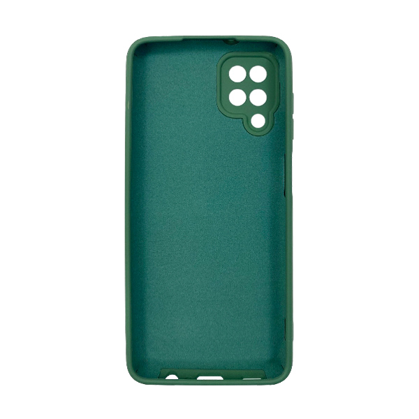 Чохол Original Soft Touch Case for Samsung A12-2021/A125/M12-2021 Pine Green with Camera Len