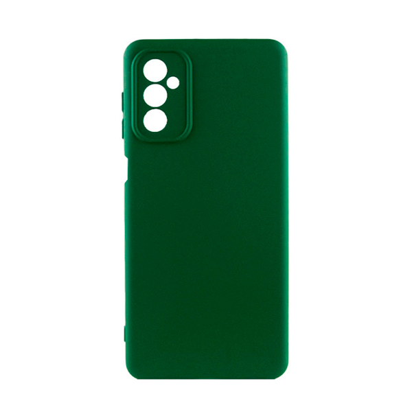 Чехол Original Soft Touch Case for Samsung A15-A156 4G/5G Dark Green with Camera Lens