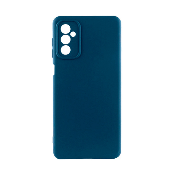 Чехол Original Soft Touch Case for Samsung A15-A156 4G/5G Navy Blue with Camera Lens