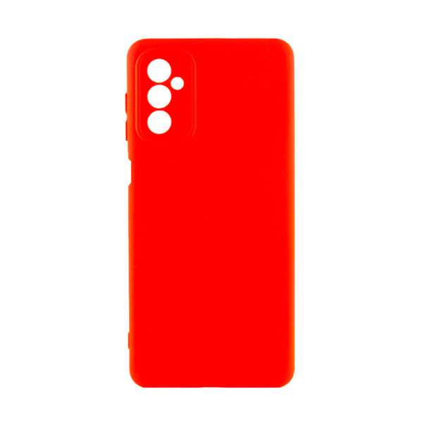 Чехол Original Soft Touch Case for Samsung A15-A156 4G/5G Red with Camera Lens