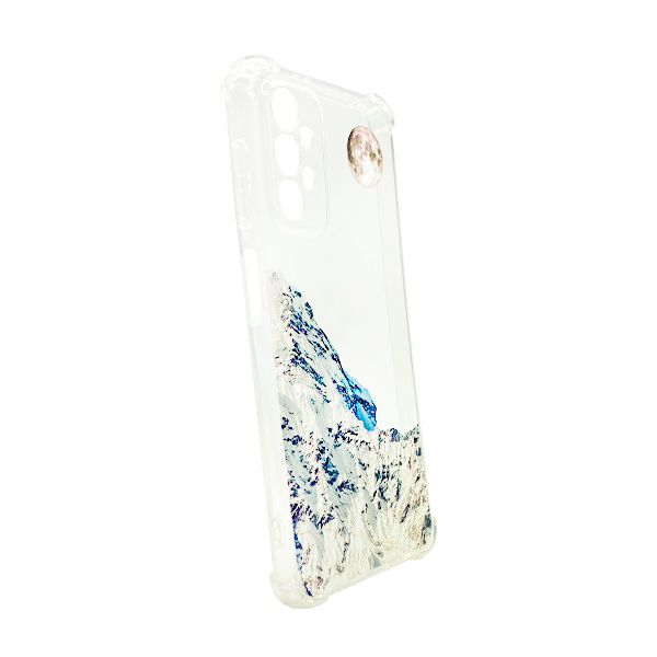 Чехол Wave Above Case для Samsung A33-2022/A336 Clear Frozen with Camera Lens