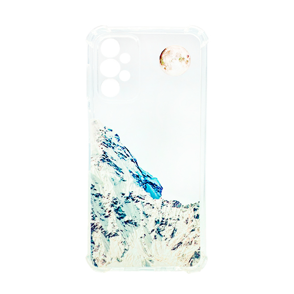 Чехол Wave Above Case для Samsung A33-2022/A336 Clear Frozen with Camera Lens