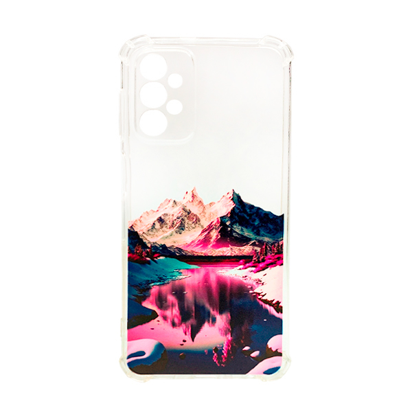 Чехол Wave Above Case для Samsung A33-2022/A336 Clear Rose Vallery with Camera Lens