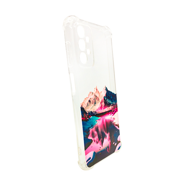 Чехол Wave Above Case для Samsung A53-2022/A536 Clear Rose Vallery with Camera Lens